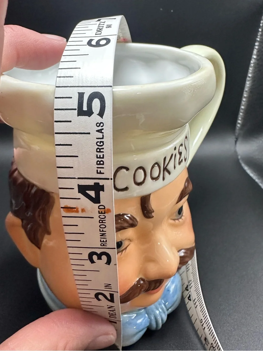 Ceramic Baker Chef Cookie Jar Mug from Cookies from the cookie jar